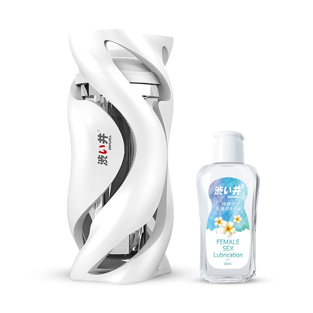 DRY WELL Masturbator Male Sex Toys for Men Japan Masturbator for Men Realistic Vagina Silicone Pocket Pussy Man Masturbation