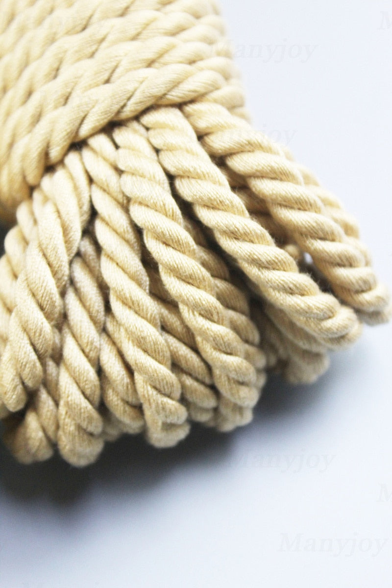 5m 10m Soft Faux Jute Cotton Shibari Bondage Rope Sex Slave Bondage Restraints New Adult Erotic Toy Sex Toys for Couple