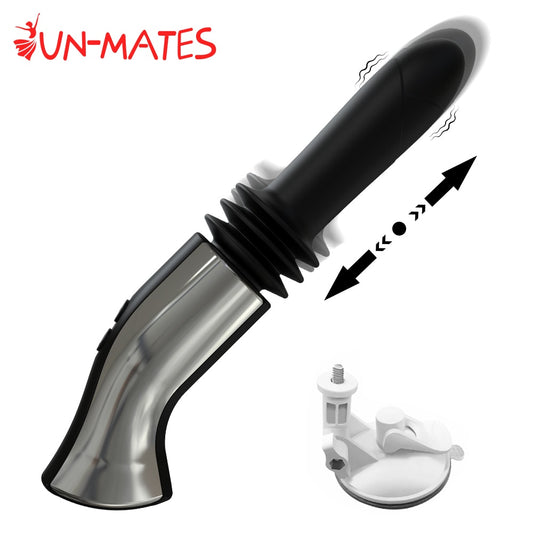 Automatic Thrusting Dildo Sex Machine Powerful Telescopic Vagina Vibrator G Spot Stimulator Female Masturbation Toy for Couples