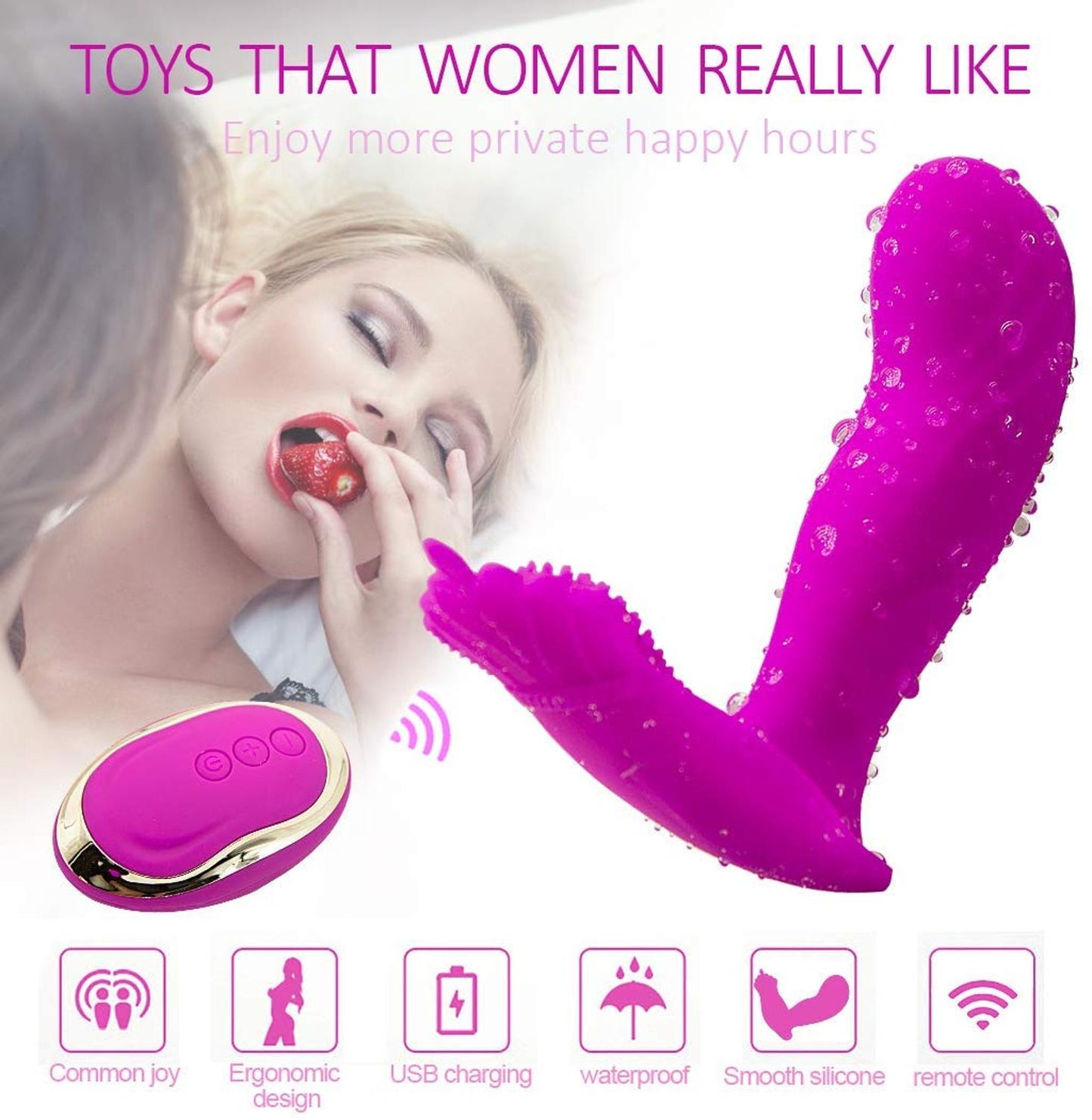 Vibrant Toys Women Remote Control Invisible Wearable Massager Vibrate Toys For Women With Multiple Frequency Wireless Love Egg